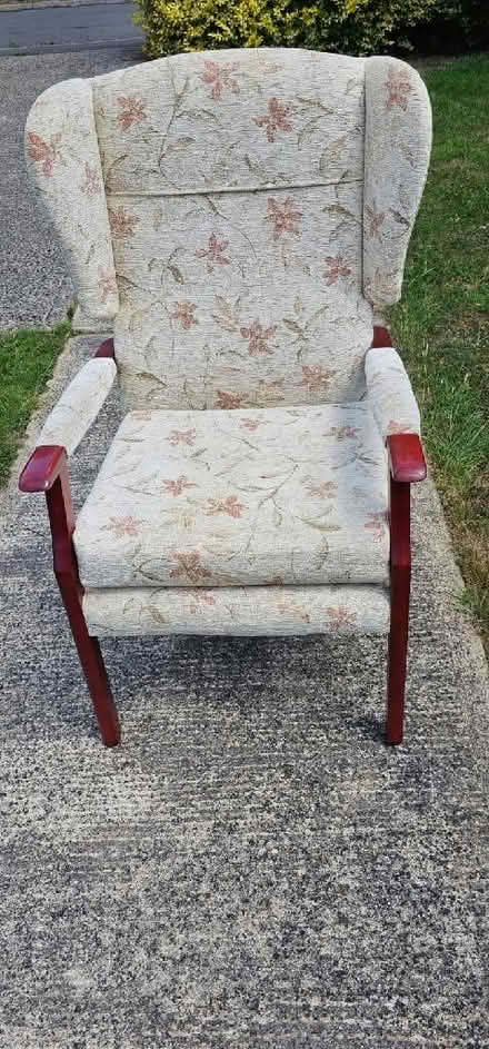 Photo of free Sturdy armchair (Wilburton CB6) #1