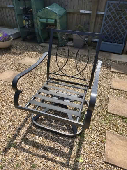 Photo of free Metal rocking chair (Bilton CV22) #2