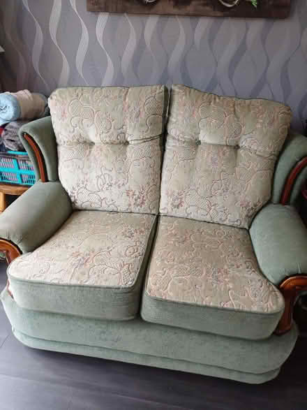 Photo of free Green Two Seater Sofa (Bramley S66) #1