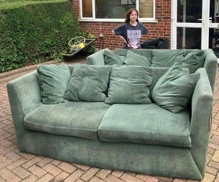 Photo of free sofa (Wood End UB6) #1