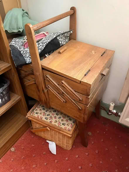 Photo of free Sewing unit and box (The Triangle Estate RH15) #1