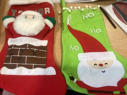Photo of free 2 cute Christmas stockings (Northwest Seattle, phinney) #1