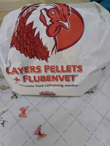 Photo of free Heygates Flubenvet layers pellets (Mansfield, NG19) #1