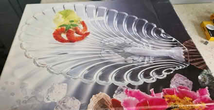 Photo of free Large glass platter (SK8 Cheadle) #1