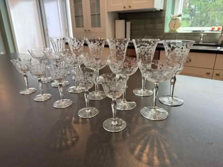 Photo of free Elegant Clear Glass Stemware (Rochester) #1