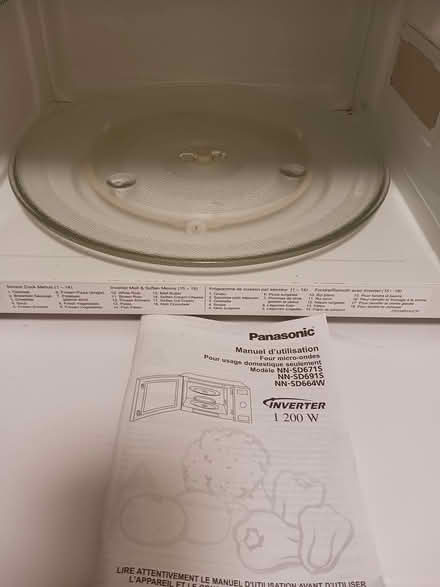 Photo of free Panasonic inverter microwave (Baseline/Greenbank) #2