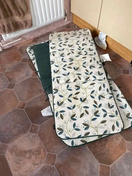 Photo of free Green garden chairs and sunlounger (Parkstone BH12) #4