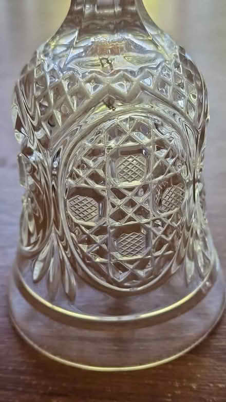 Photo of free Lead Crystal Bell (Lower Place OL16) #2