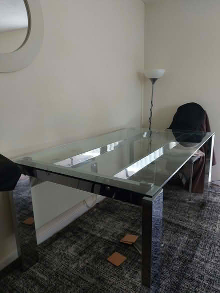 Photo of free glass table with 4 chairs (The Nurserylands TW12) #2