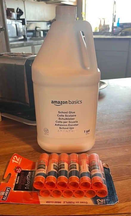 Photo of free Gallon of glue and glue sticks (303 and I 10) #1