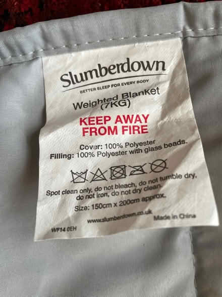 Photo of free Weighted Blanket 7kg (New Brighton) #1