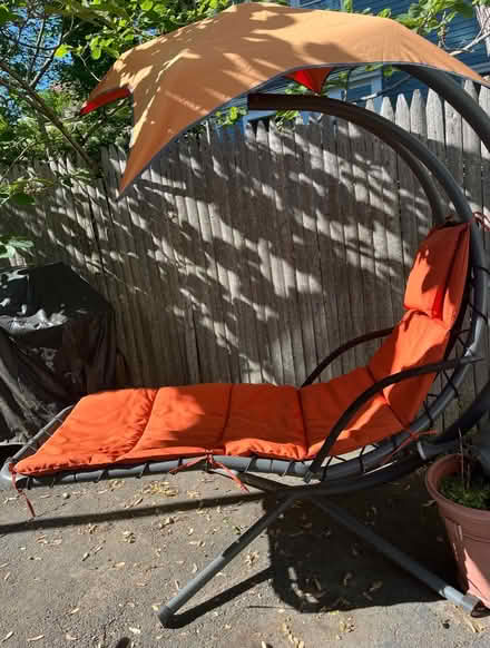 Photo of free Chaise lounger hammock chair (Somerville, Spring Hill) #1