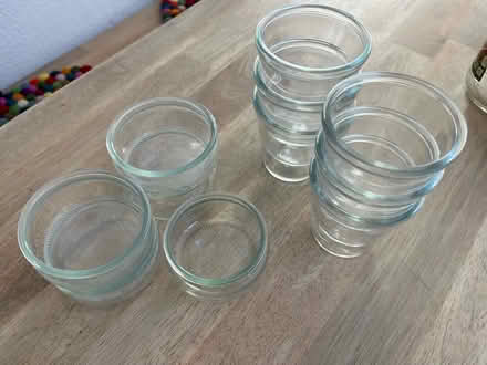 Photo of free glass jars and cups (Lawrence/ El Camino Real) #2