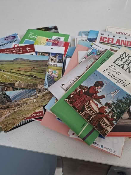 Photo of free Travel/Visitor Guides UK/Europe (and a bit of St Lucia!) (Panshanger AL7) #1
