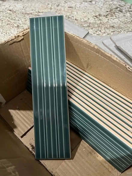 Photo of free 12x3 ceramic tiles (Birchwood Drive, Boulder) #1
