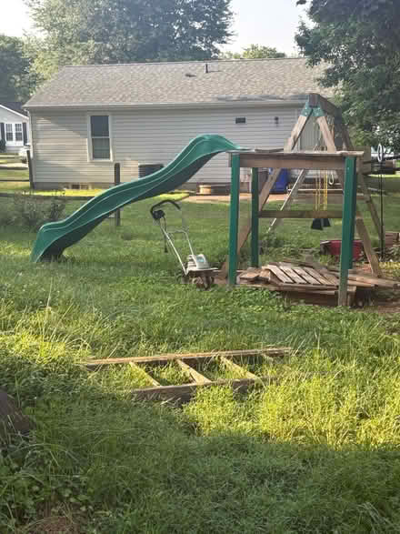 Photo of free Slide/partial “tree house” (Woodfield Rd & Airpark) #1