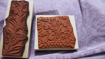 Photo of free 2 stamps without ink (Allen) #2