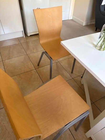 Photo of free 2 dining chairs (Allestree, DE22) #1