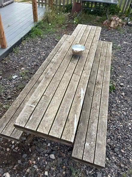 Photo of free Large garden bench (Steeple, CM0) #3