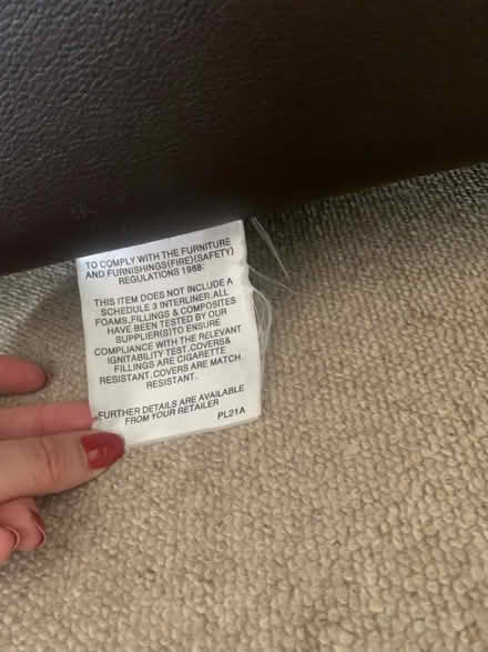 Photo of free Single sofa seat/chair (DA9) #3