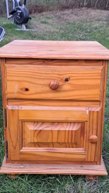 Photo of free Bedside table (Crickhowell) #1