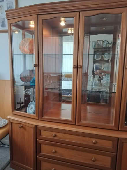 Photo of free Lighted display cabinet (Barnards Hill Lane EX12) #2