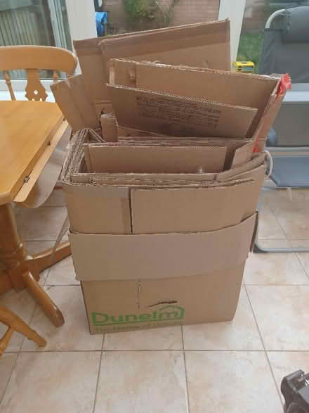 Photo of free Sturdy Cardboard Boxes (Oswestry SY11) #1