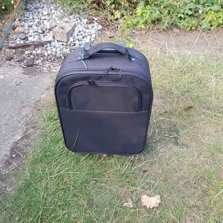 Photo of free Small Black Suitcase On Wheels (Middleyard GL10) #1