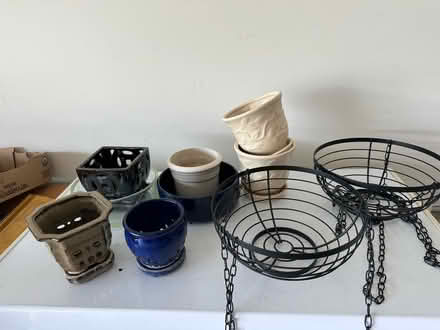 Photo of free Assortment of planters (Brookfield, Falling Waters WV) #2