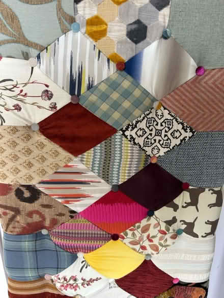 Photo of free Patchwork bed head (Tuckton. BH6) #1