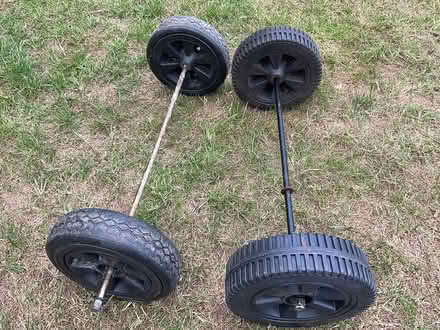 Photo of free BBQ wheels (Culham OX14) #3