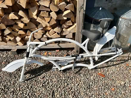 Photo of free Cruiser pedal bike frame and seat (Llangunllo LD1) #1