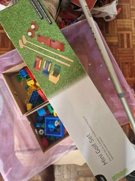 Photo of free Mini golf set & 3 types of blocks (Bexhill) #2