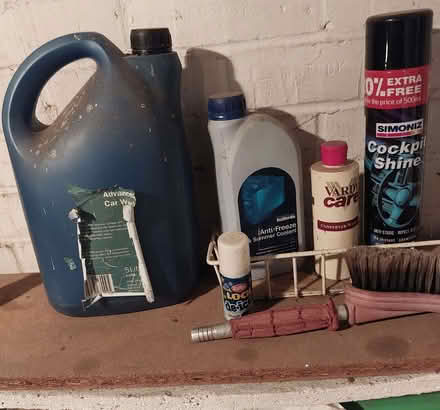 Photo of free Selection of car cleaning products etc (Fords Farm RG31) #1