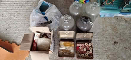 Photo of free Wine making stuff...demijohns corks (GU51 2TW) #1