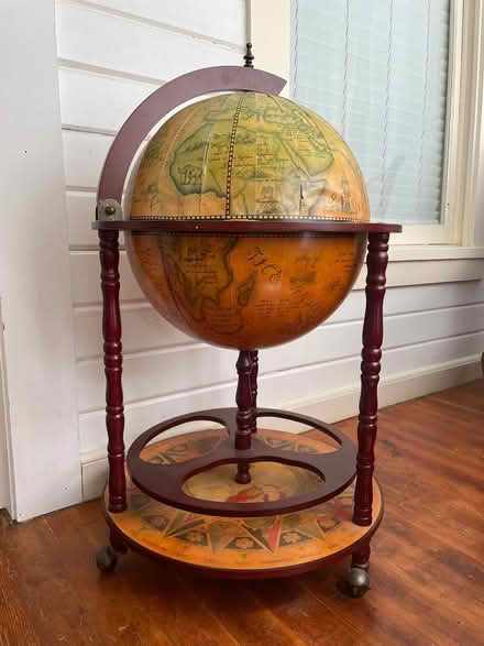 Photo of free Wooden globe bar cart (St. John’s) #1