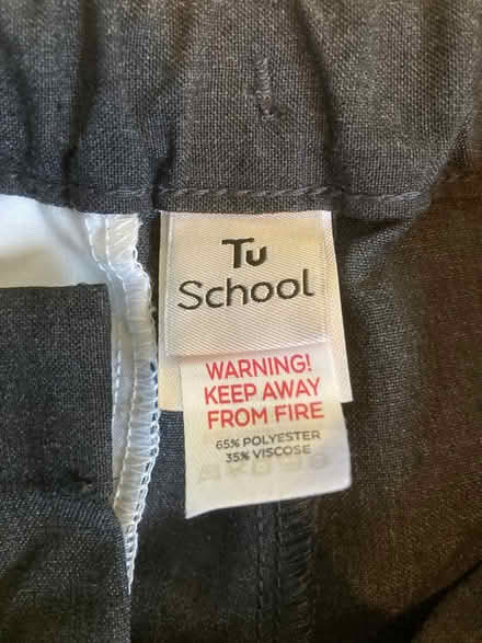 Photo of free Grey school shorts age 6 years (Frome Stonebridge area) #3