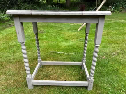 Photo of free Barley twist shabby chic side table (Loddon) #1