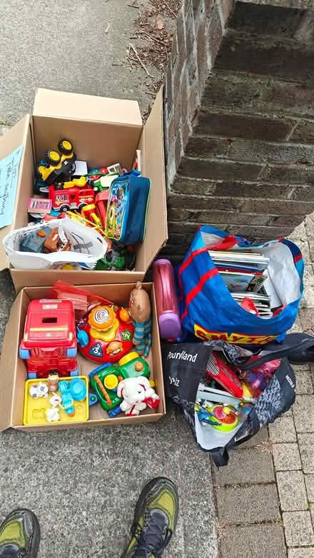 Photo of free Selection of kids toys and books (Rathfarnham) #1