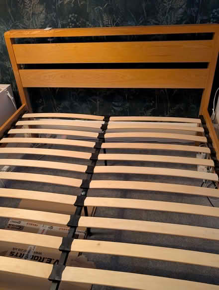 Photo of free King sized wooden bed (dissembled) (Stannington S6) #1