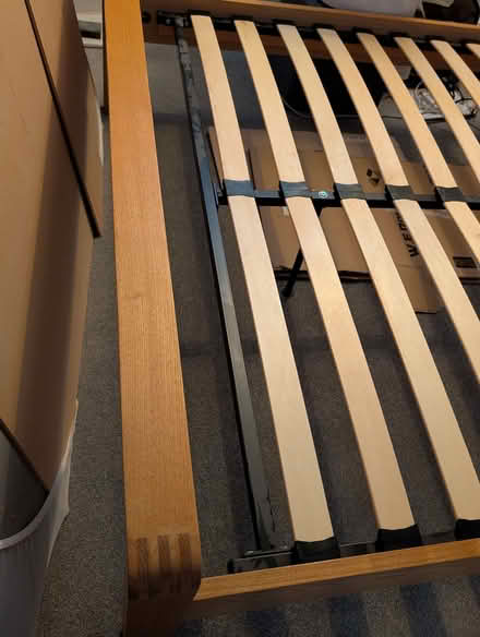 Photo of free King sized wooden bed (dissembled) (Stannington S6) #3
