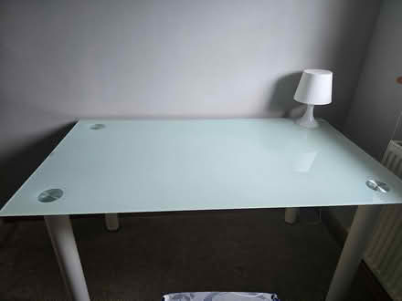 Photo of free Glass table, like new (Malahide) #2