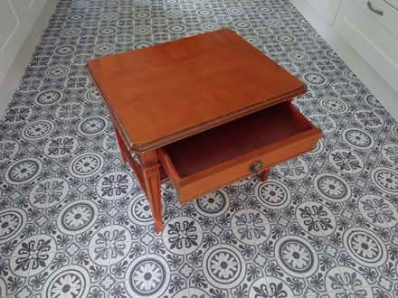 Photo of free Magazine Rack Side Table solid wood with drawer (Purley on Thames RG8) #4