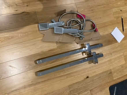 Photo of free Shower handset, rail & hose x 2 (TN14) #1
