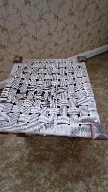 Photo of free Small woven stool (Littleport CB6) #3