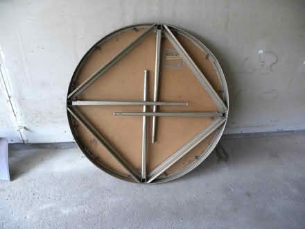 Photo of free 38 inch Round card table (Troy) #2