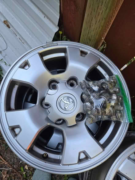 Photo of free (4)Toyota Tacoma -6 lug-15" wheels (Mapleleaf-Seattle) #3
