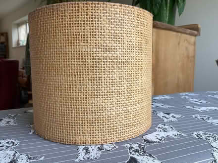 Photo of free Linen and Wood BHS Lampshade (CT3) #1