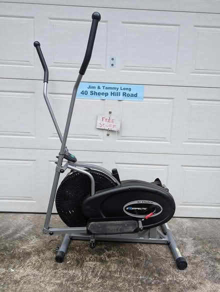 Photo of free Elliptical Machine (40 Sheep Hill Rd, Fleetwood) #1