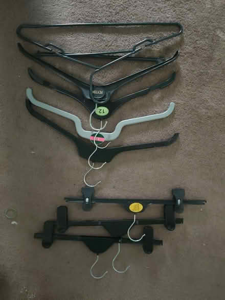 Photo of free Assorted clothes hangers (Milton PO4) #1